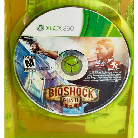 BioShock Infinite (Microsoft Xbox 360, 2013) – Complete Case & Disc Only - Picture 4 of 6